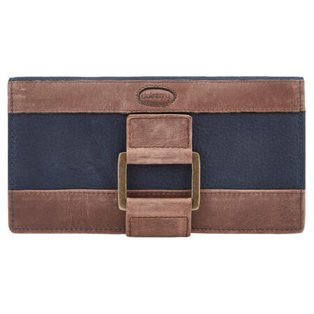 Portemonnee Dunbrody Navy/brown | Dubarry