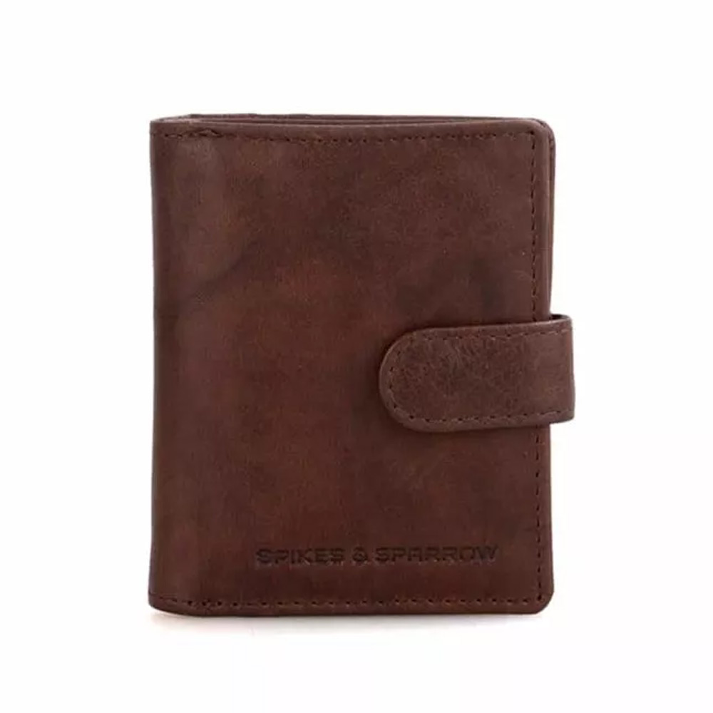 Portemonnee Michigan donkerbruin | Spikes & Sparrow