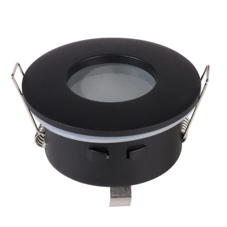 Porto IP44 GU10 armatuur zwart | HOFTRONIC