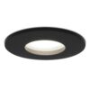 Porto LED inbouwspot - Dimbaar - GU10 - 4 Watt 6500K Daglicht wit - IP44 - Zwart - Voor binnen