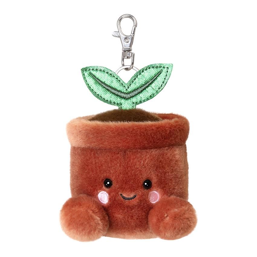 Potplant sleutelhanger knuffeltje 10 cm - Palm Pals | Palm Pals