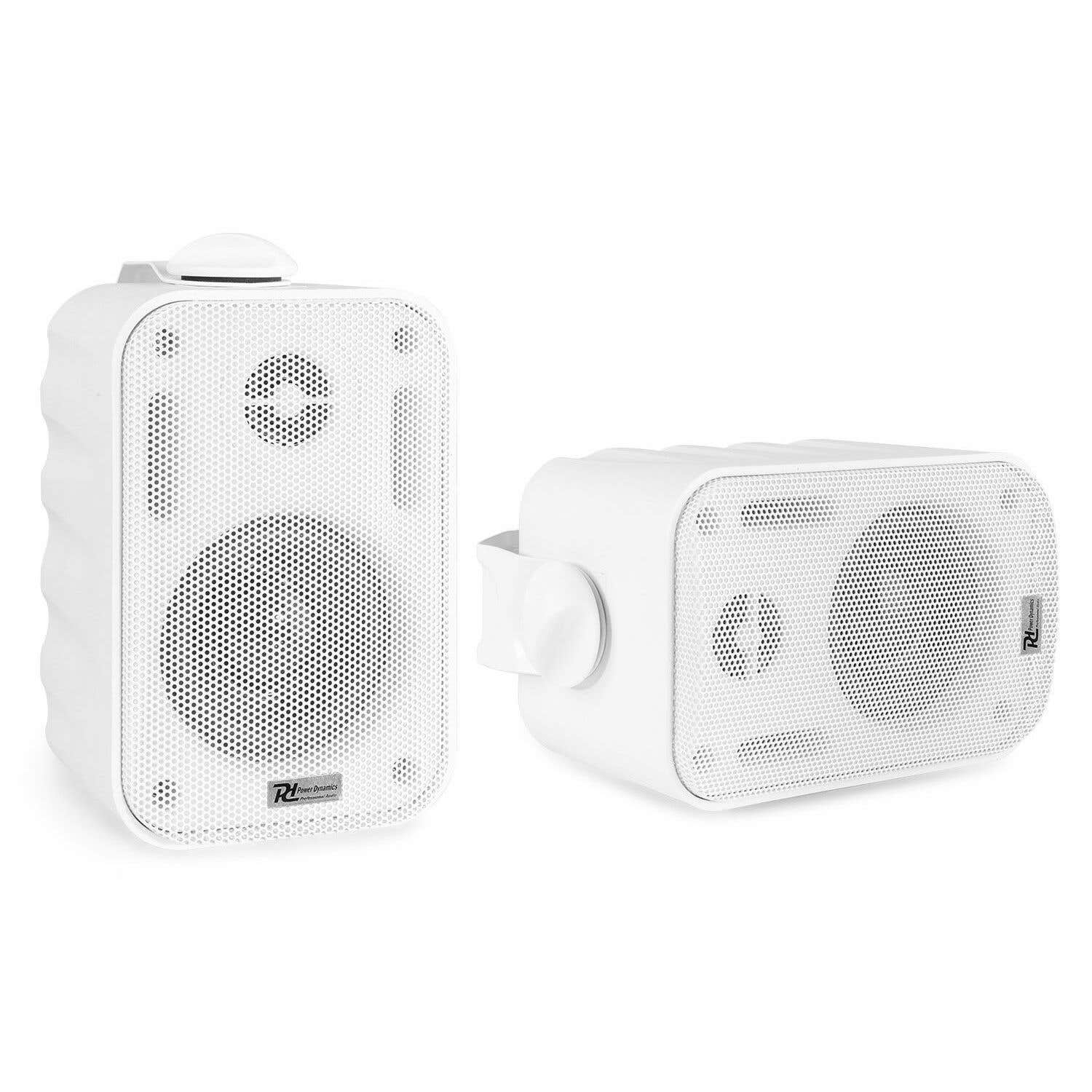 Power Dynamics BGO30 speakerset 3" in/outdoor 60W - Wit | Power Dynamics