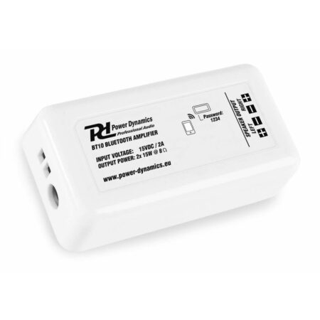 Power Dynamics BT10 Bluetooth inbouw versterker - 2x 30W | Power Dynamics