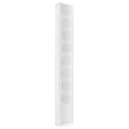 Power Dynamics ICS8 kolomluidspreker 100V - 40W - Wit | Power Dynamics