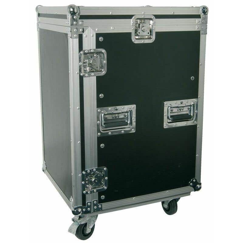 Power Dynamics PD-F12U8 19" Flightcase Rack met zwenkwielen 12HE + 8HE | Power Dynamics