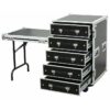 Power Dynamics PD-FA6 flightcase met 5 lades en tafel | Power Dynamics