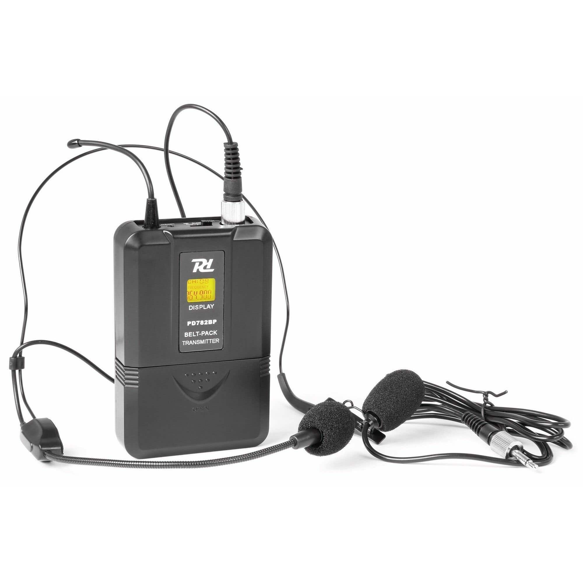 Power Dynamics PD782BP bodypack voor PD780 serie | Power Dynamics