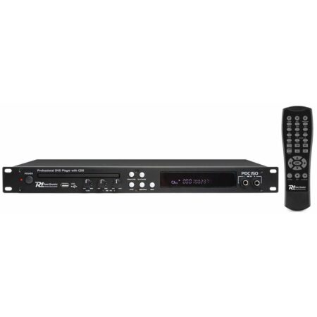 Power Dynamics PDC150 19" DVD/CD+G en USB speler | Power Dynamics
