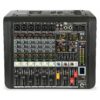 Power Dynamics PDM-M604A 6 kanaals muziek mixer / versterker | Power Dynamics