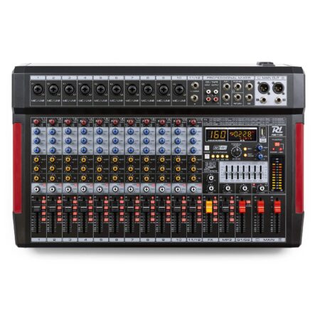 Power Dynamics PDM-T1204 - 12-kanaals mengtafel met Bluetooth