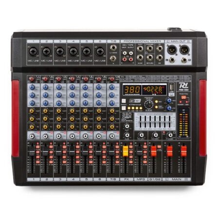 Power Dynamics PDM-T804 - 8-kanaals mengtafel met Bluetooth