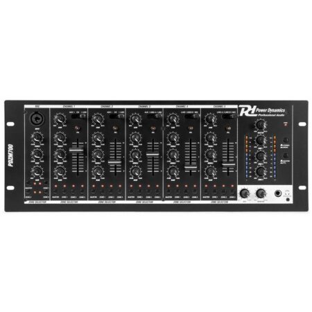 Power Dynamics PDZM700 installatiemixer met 4 zones | Power Dynamics