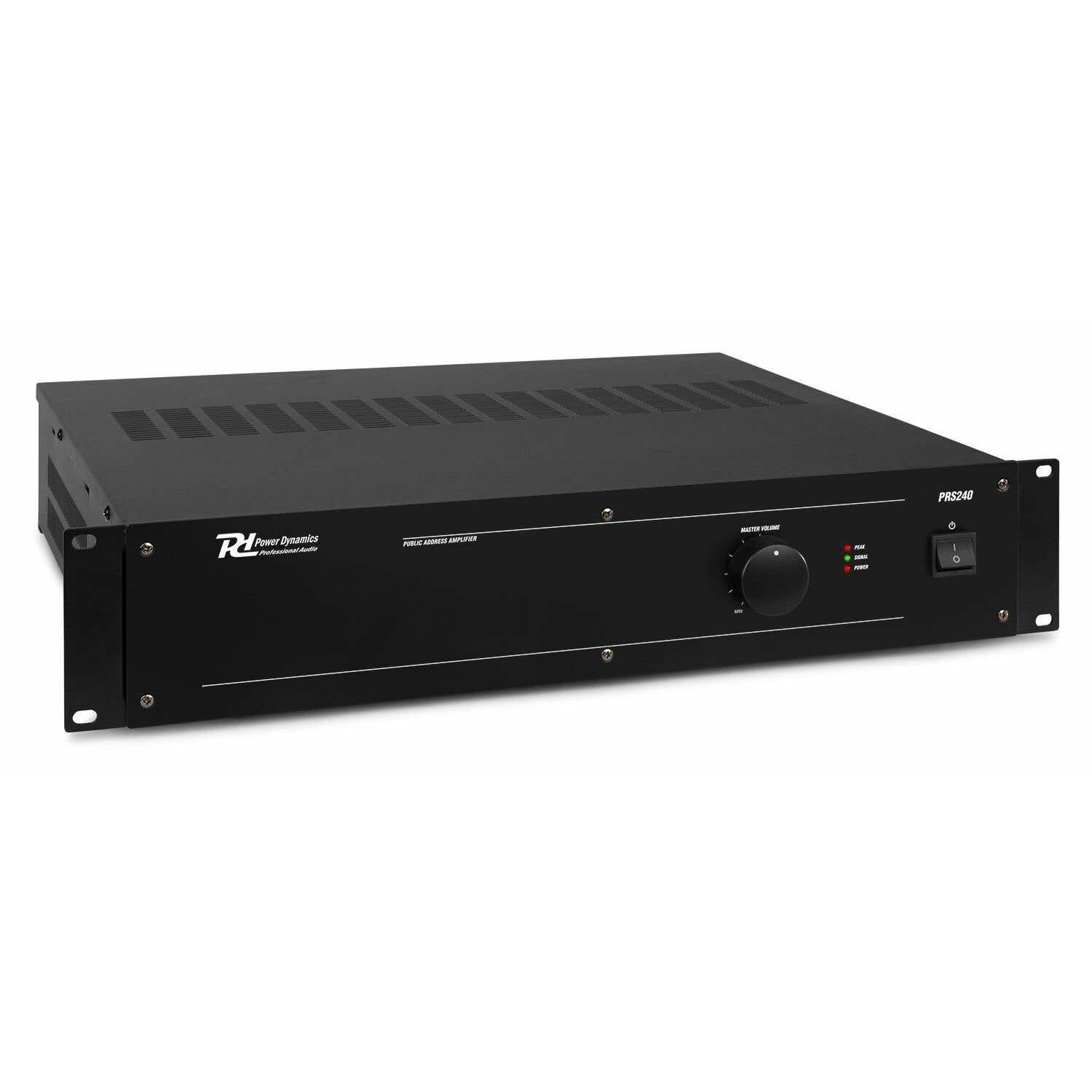 Power Dynamics PRS240 100V slave versterker 240W | Power Dynamics
