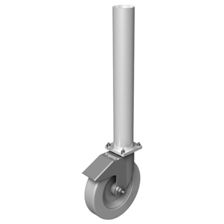 Power Dynamics Podiumpoot rond met wiel 40cm | Power Dynamics