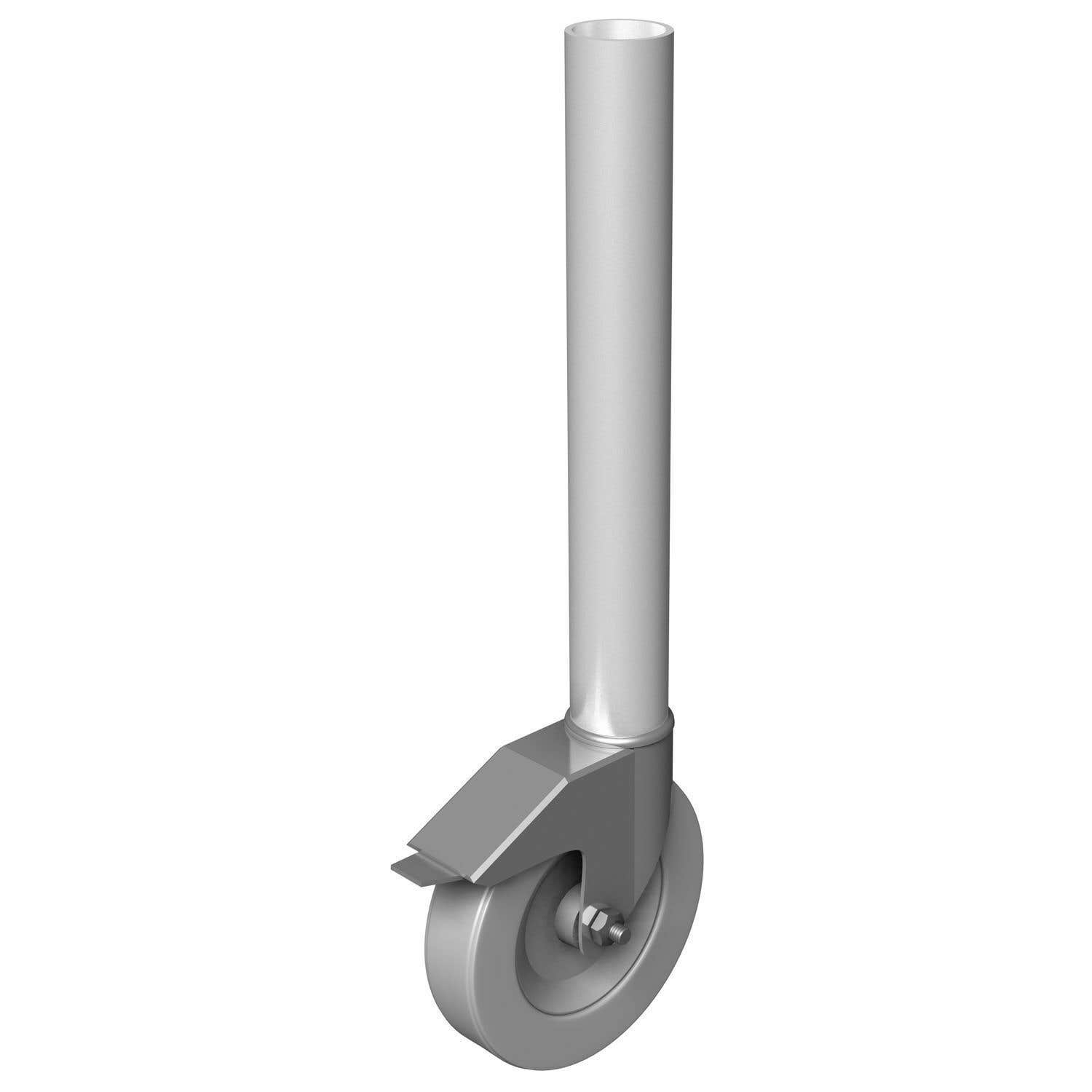 Power Dynamics Podiumpoot rond met wiel en rem 30cm | Power Dynamics