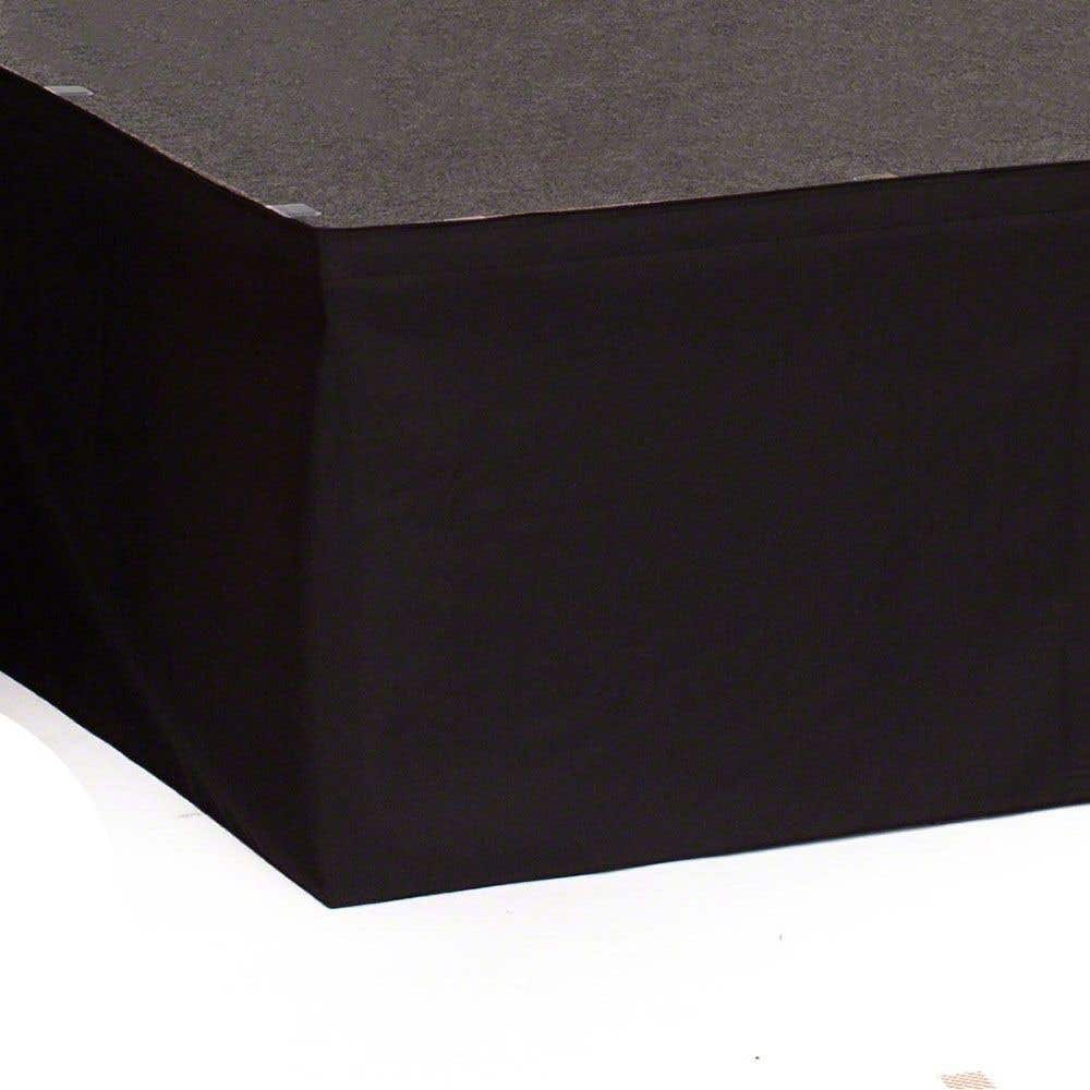 Power Dynamics Podiumrok polyester voor strakke podiumafwerking - 6m x | Power Dynamics