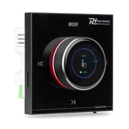 Power Dynamics Powerline B100B inbouw versterker - Met touchscreen en | Power Dynamics