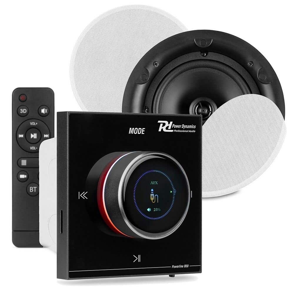 Power Dynamics Powerline B50BSet inbouw versterker met 2 | Power Dynamics