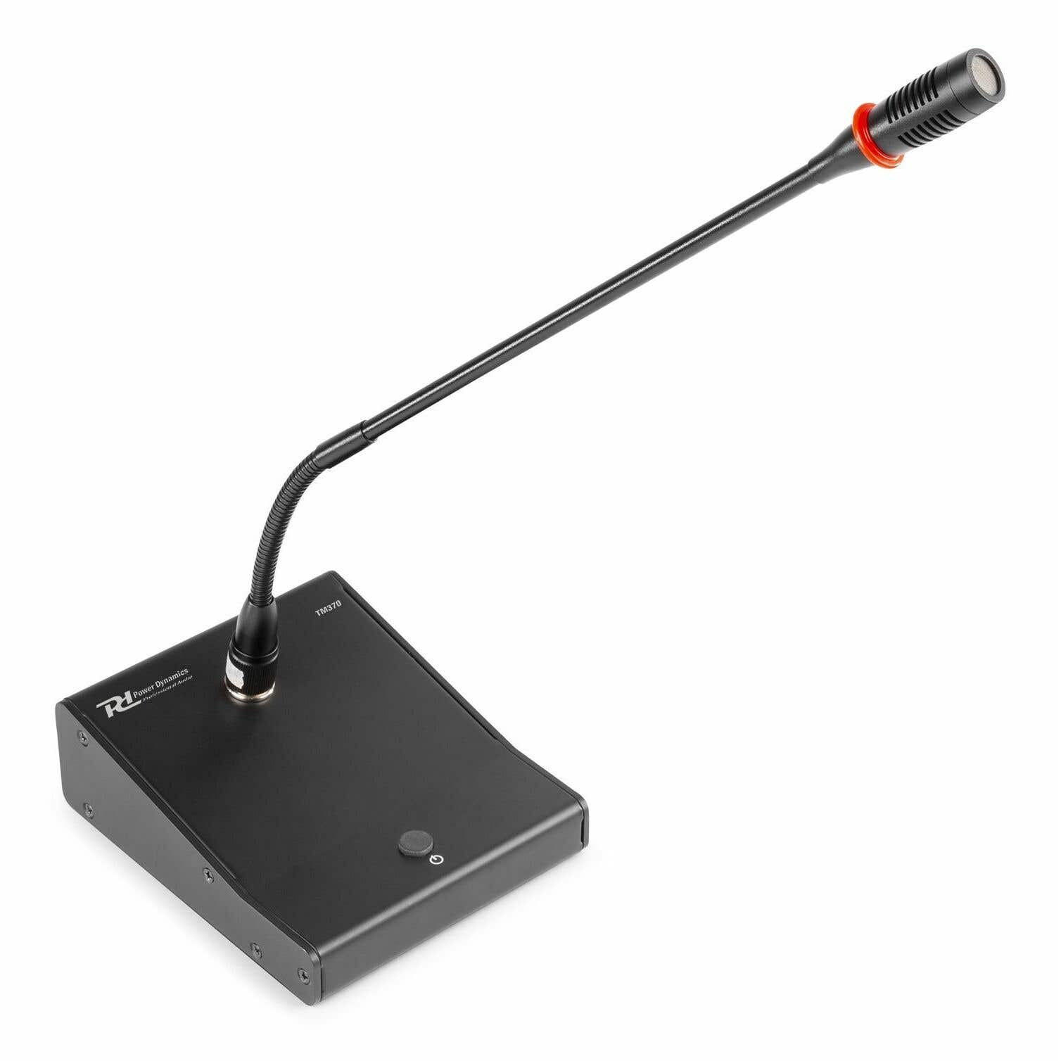 Power Dynamics TM370 tafelmicrofoon voor o.a. 100V omroepinstallaties | Power Dynamics