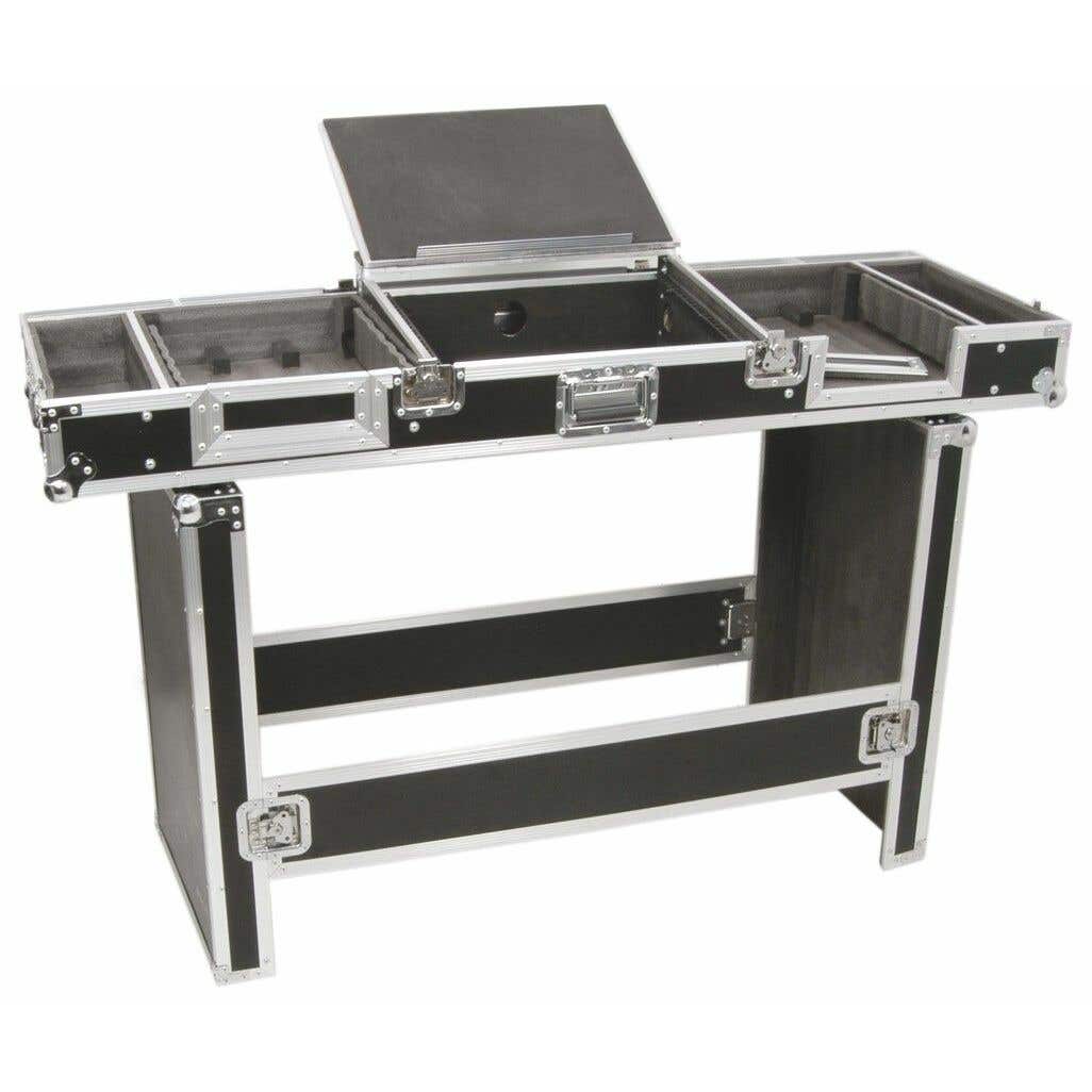 Power Dynamics universele 19" flightcase voor 8U mixer & 2 CD spelers | Power Dynamics