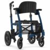 Prestige Rollator en Rolstoel in 1 | Kies uw kleur : Donker blauw | Triumph | Triumph