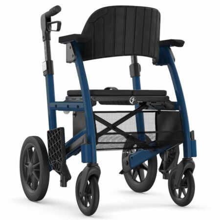 Prestige Rollator en Rolstoel in 1 | Kies uw kleur : Donker blauw | Triumph | Triumph