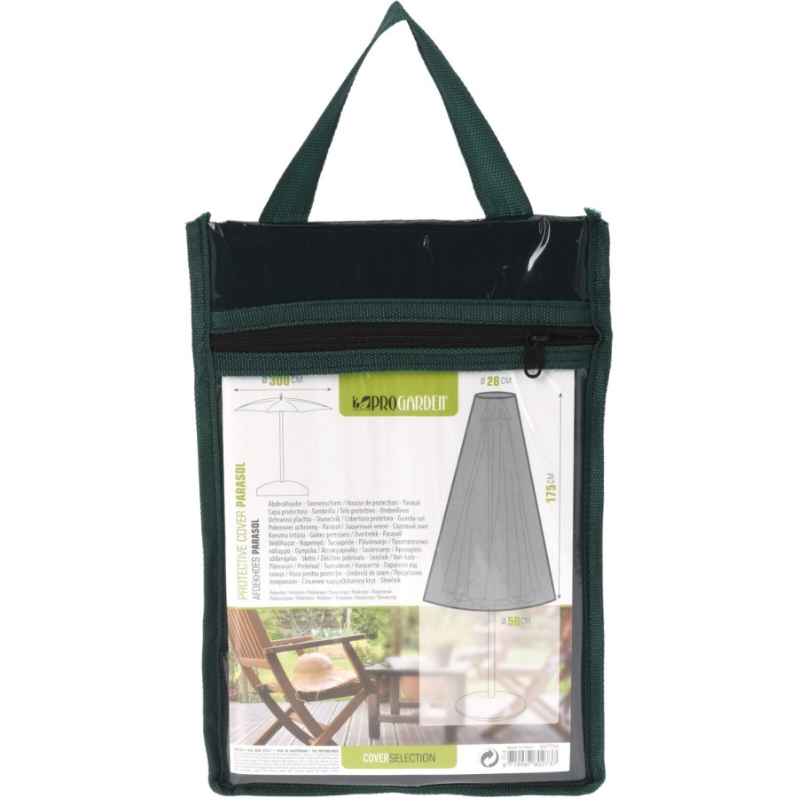 Pro Garden Afdekhoes Voor Parasol 175x28x50cm | Progarden