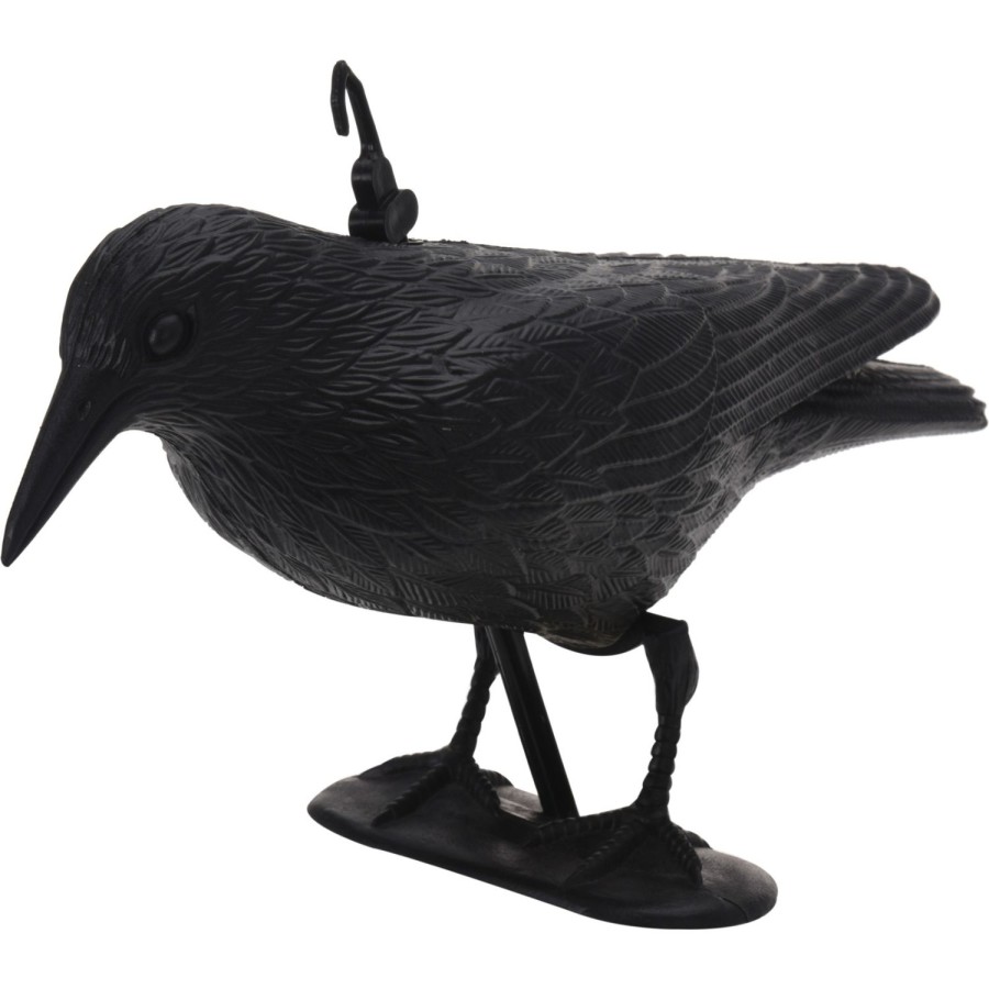 Pro Garden Raaf Vogelverschrikker Zwart |