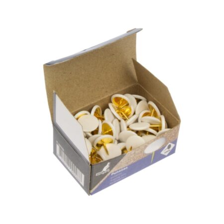 Punaises wit doosje a 100 stuks | Merkloos