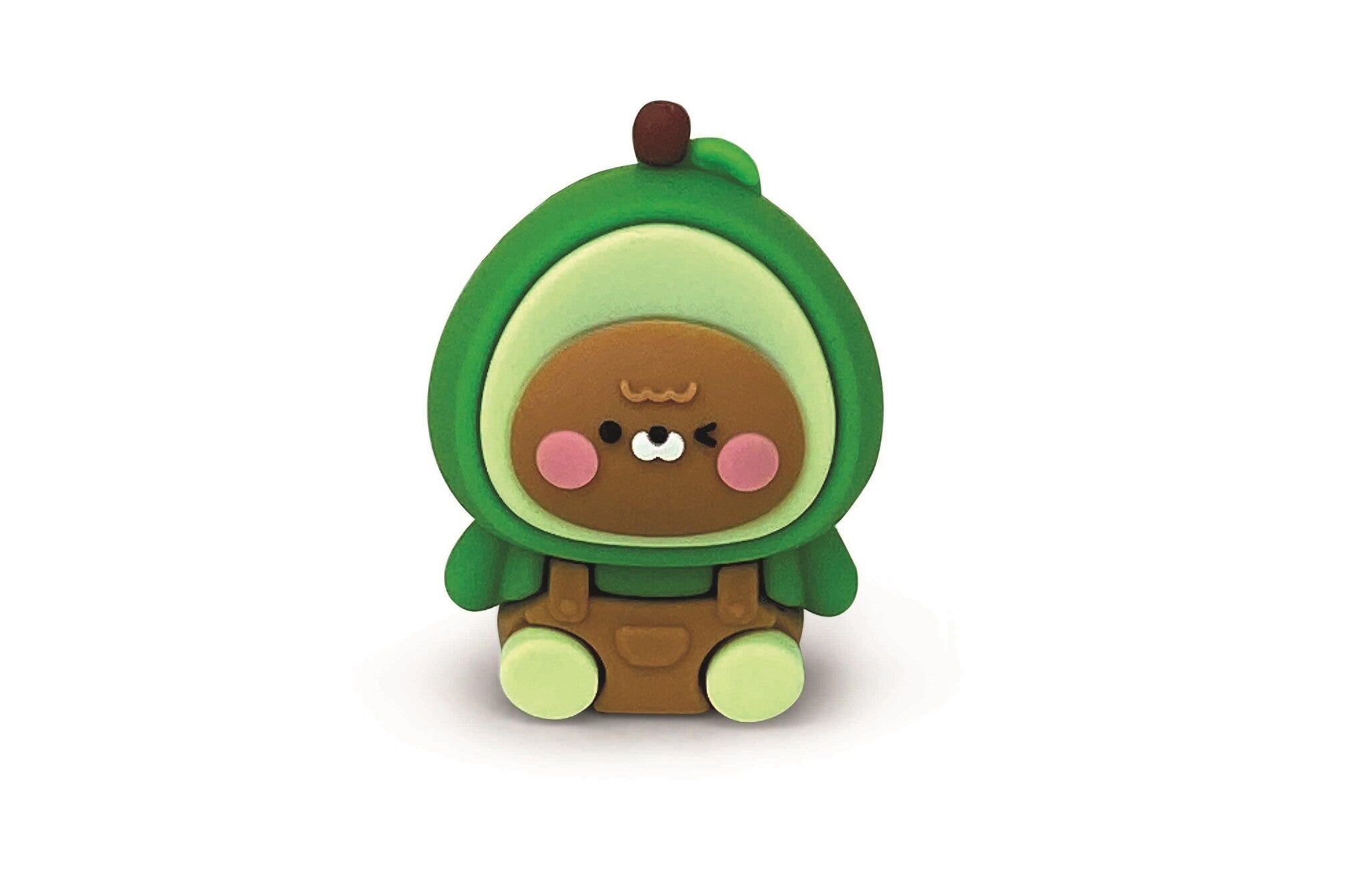 Puntenslijper topper - cute avocado beertje | -