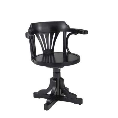 Pursers Chair Black | Authentic Models