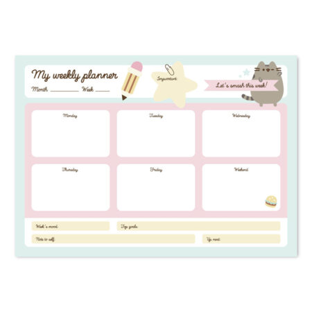 Pusheen Weekplanner - Foodie Collection | Pusheen