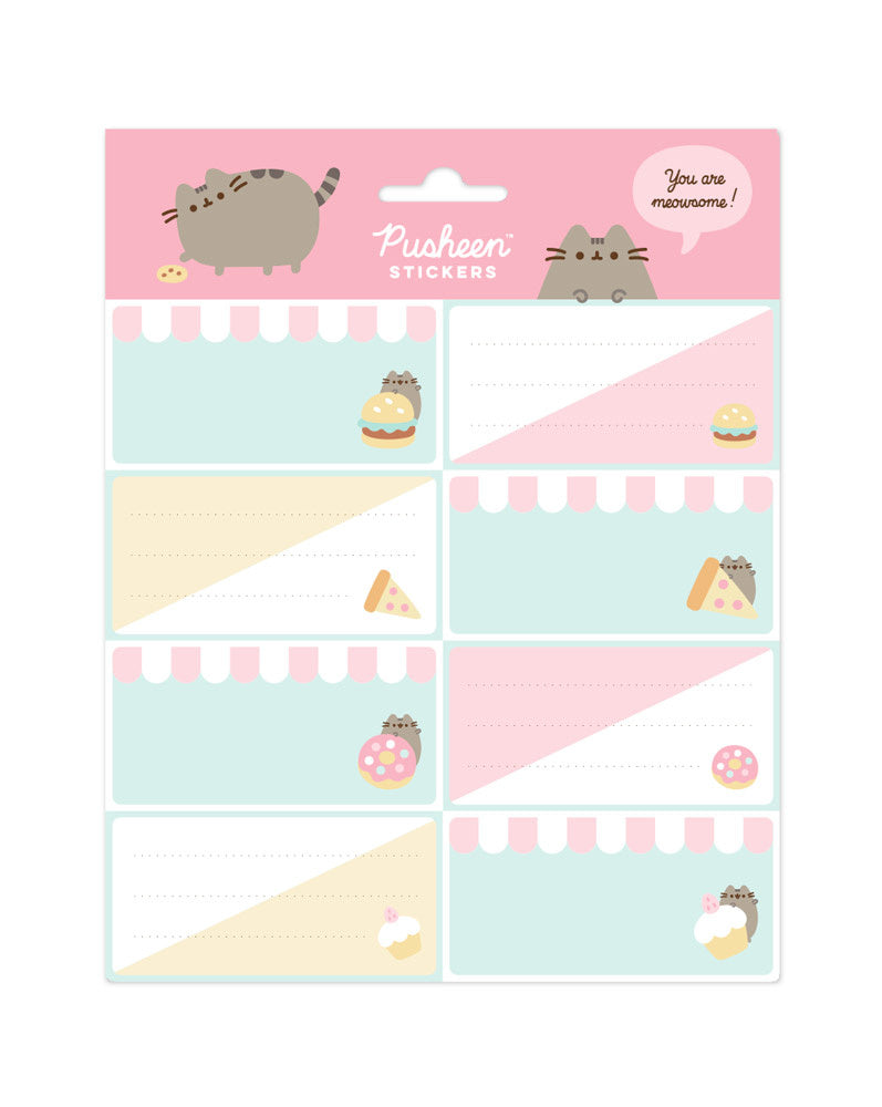 Pusheen etiketten - diverse | Pusheen