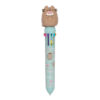 Pusheen regenboogpen met 3D figuurtje | Pusheen