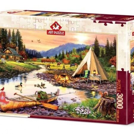 Puzzel Camping Friends 3000 stukjes | Art Puzzle
