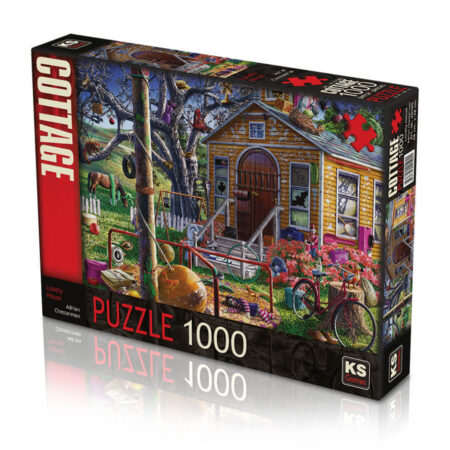 Puzzel Lonely house 1000 stukjes | KS Games