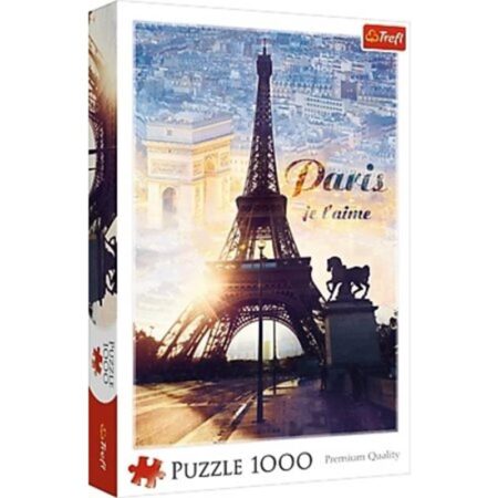 Puzzel Parijs bij zonsopgang 1000 pcs | Merkloos