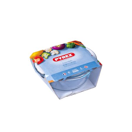 Pyrex Ronde schaal met deksel 2