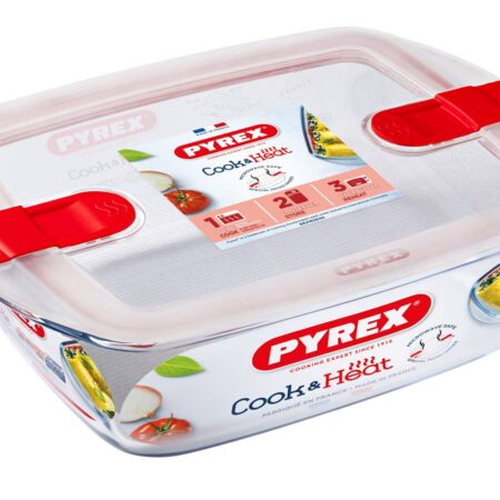 Pyrex Schaal met deksel 1