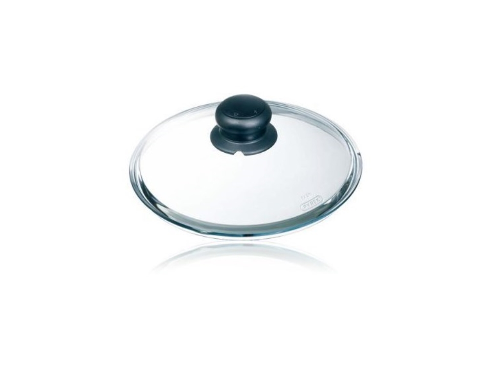 Pyrex deksel met knop 20cm glas | Pyrex