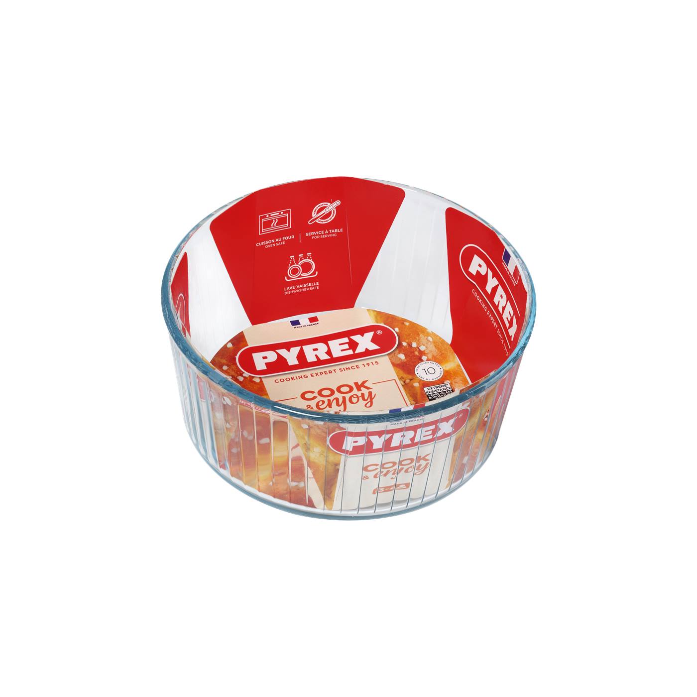 Pyrex souffle vorm glas 21cm | Pyrex