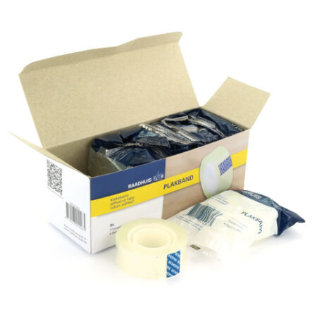 Raadhuis Plakband 19mmx33m 10 rol | Raadhuis