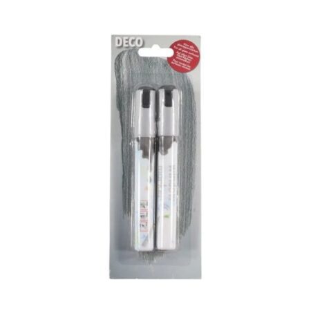 Raammarkers zilver afwasbaar |