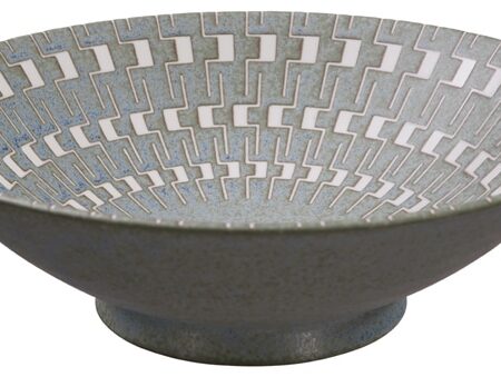 Ramen Kom - Blauw-Grijze Keramiek - 1600ml - 25
