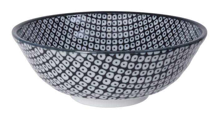 Ramenkom Nippon Black - Tokyo Design Studio - 1000ml 21x7.8cm | Tokyo Design Studio