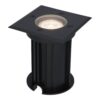Ramsay LED Grondspot - Vierkant - Dimbaar - GU10 - 4000K neutraal wit - 4 Watt 345 Lumen - Tuinspot - Zwart - IP67 waterdicht - Overrijdbaar voor de Oprit