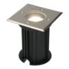 Ramsay LED Grondspot Vierkant - Dimbaar - GU10 - 6500K daglicht wit - 4 Watt 345 Lumen - Tuinspot - RVS - IP67 waterdicht - Overrijdbaar voor de Oprit
