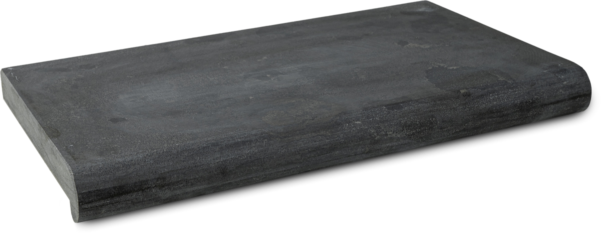 Randtegel bluestone gezoet - hoek 90° | Stonebase
