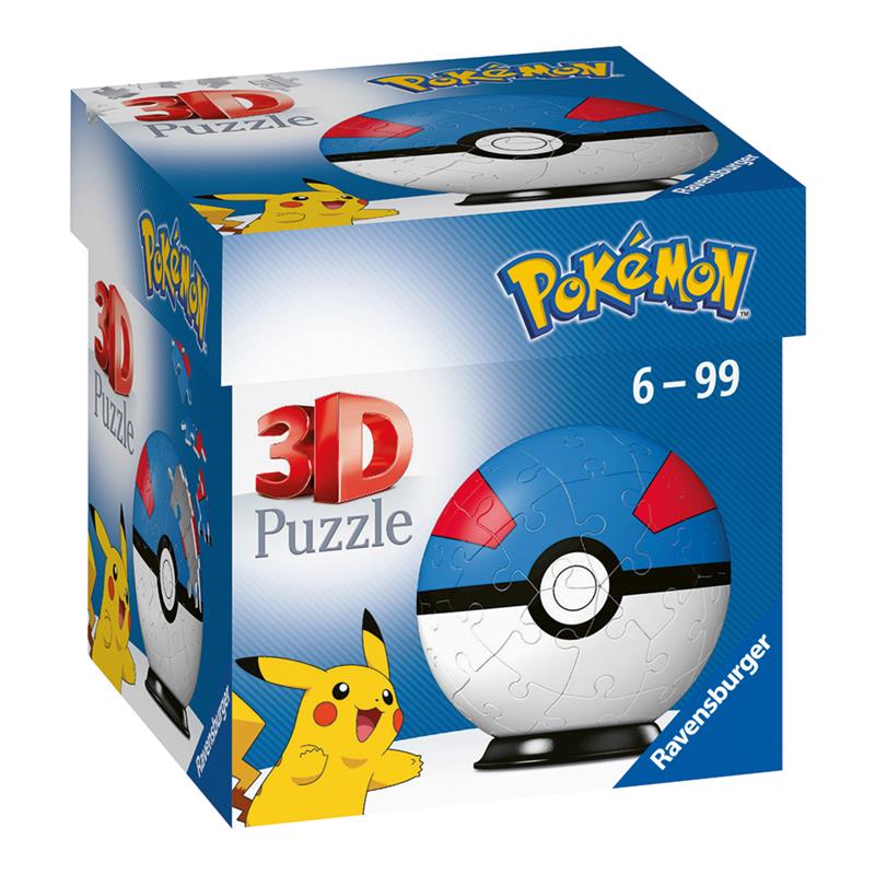 Ravensburger 3D puzzel Pokemon Great | Ravensburger