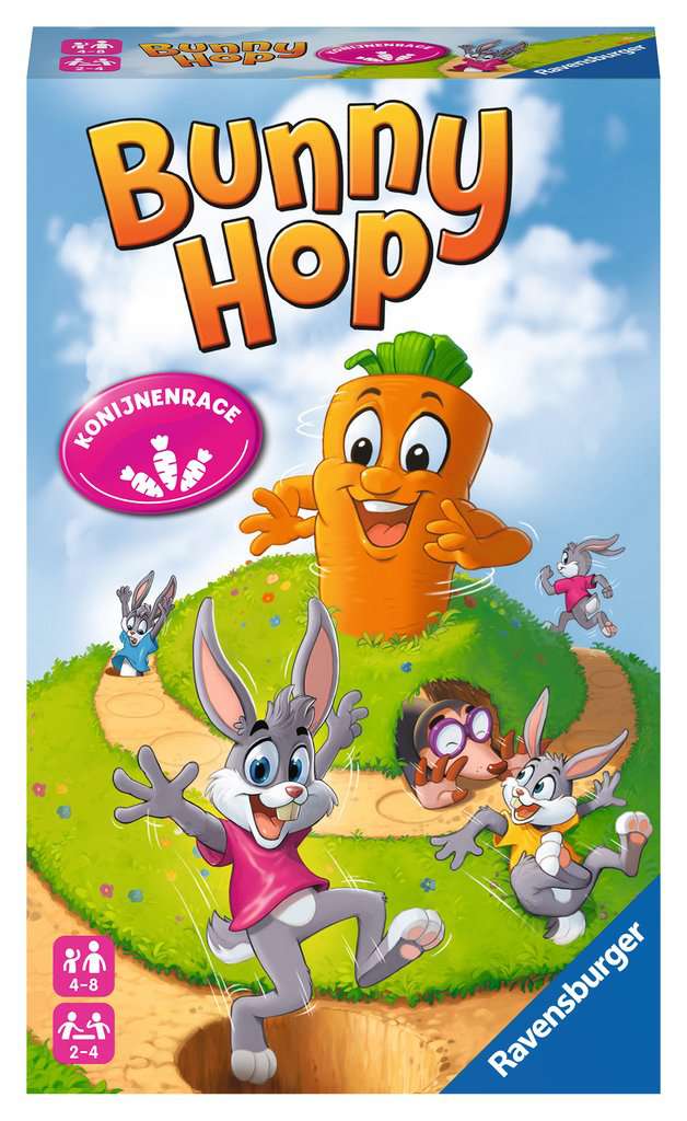 Ravensburger Bunny Hop pocket bordspel | Ravensburger